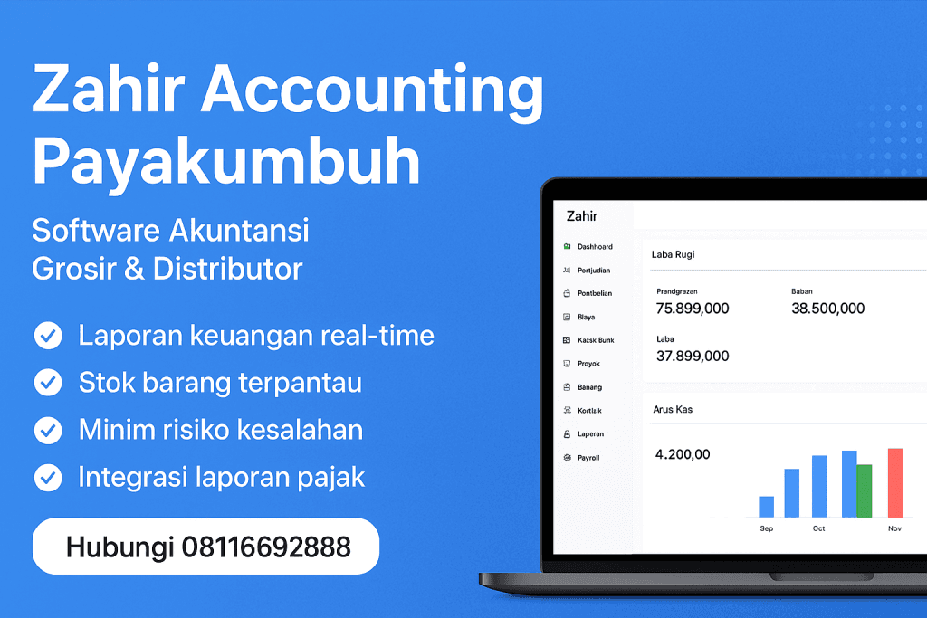 Zahir accounting aplikasi akuntansi