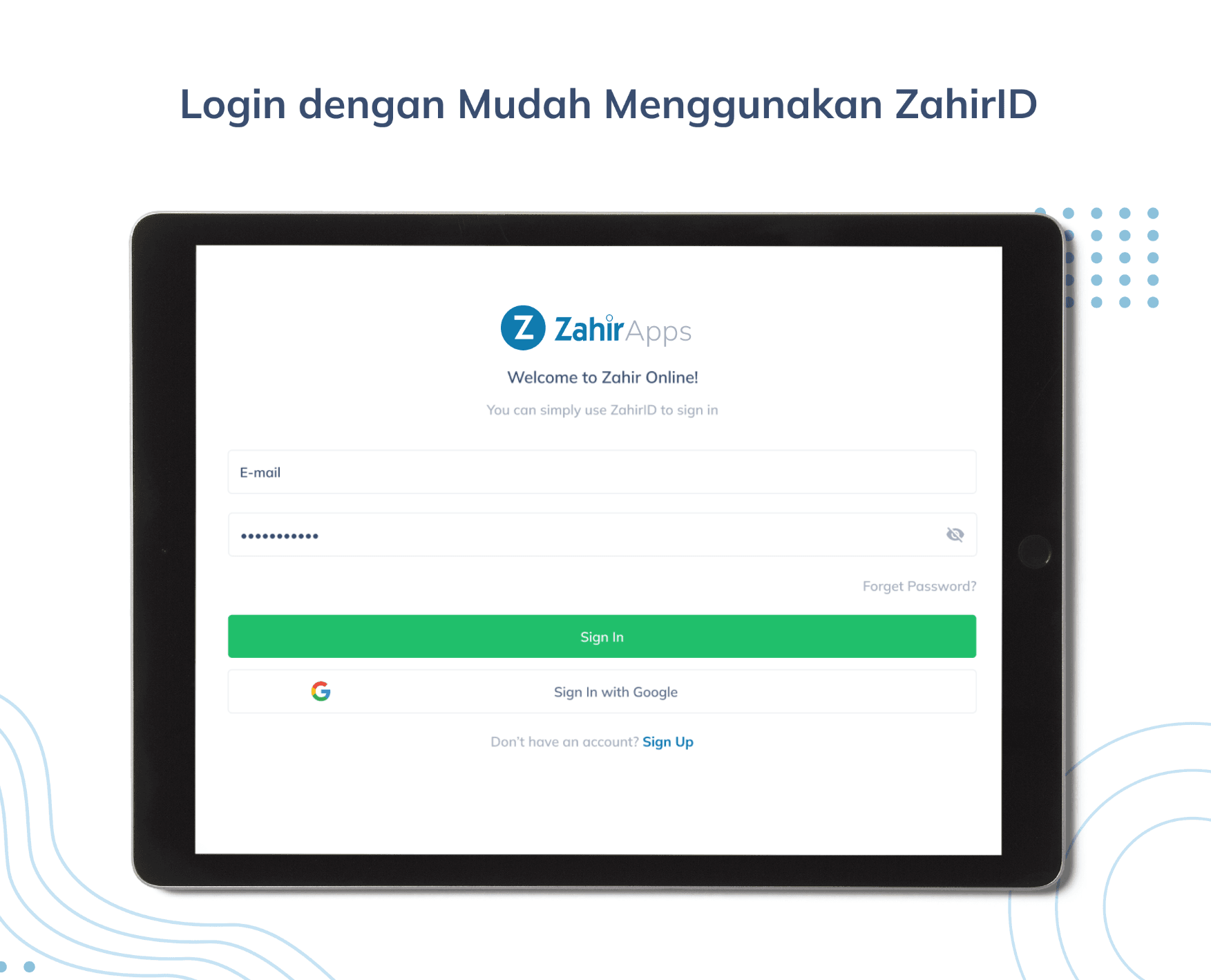 aplikasi zahir