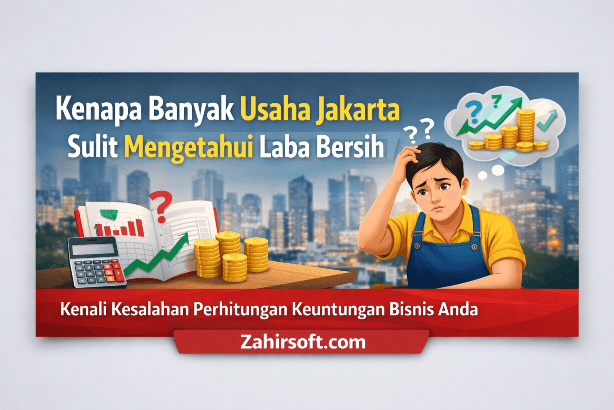 Kenapa Banyak Usaha Jakarta Sulit Mengetahui Laba Bersih