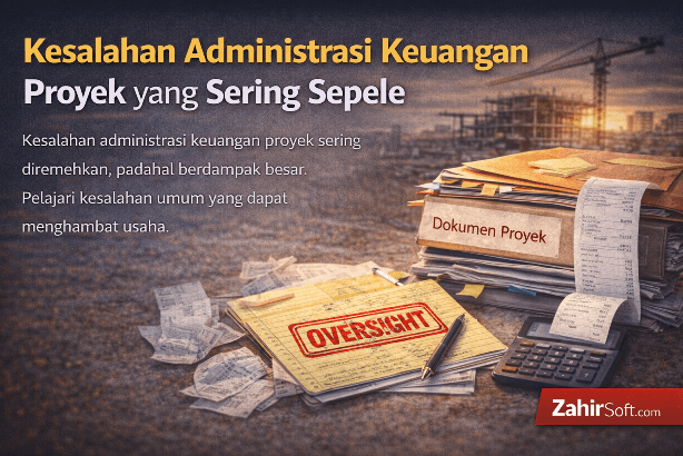 Kesalahan Administrasi Keuangan Proyek yang Sering Dianggap Sepele