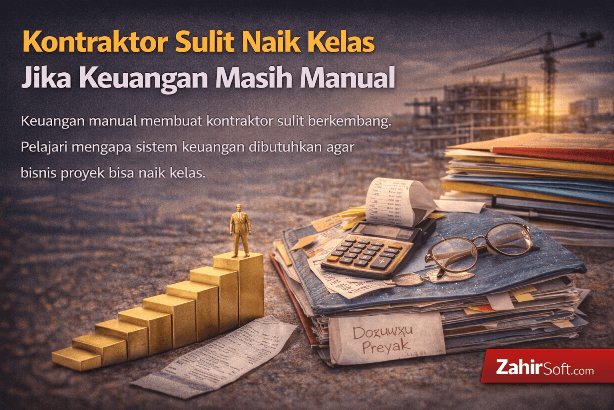 Kontraktor Tidak Bisa Naik Kelas Jika Keuangan Masih Manual