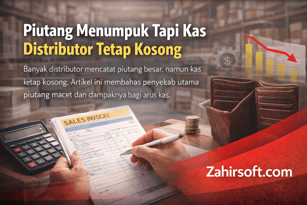 Piutang Menumpuk Tapi Kas Distributor Tetap Kosong