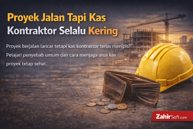 Proyek Jalan Tapi Kas Kontraktor Selalu Kering