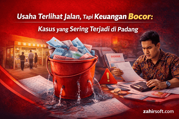 Usaha Terlihat Jalan, Tapi Keuangan Bocor: Kasus yang Sering Terjadi di Padang
