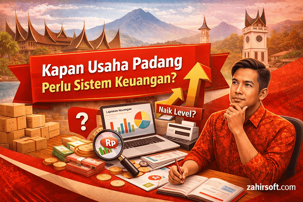 Kapan Usaha di Padang Perlu Menggunakan Sistem Keuangan yang Lebih Terstruktur