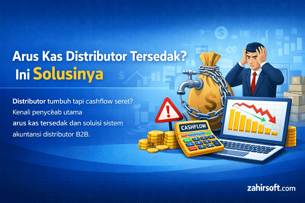 Distributor Bertumbuh Tapi Arus Kas Tersedak: Ini Penyebab Utamanya