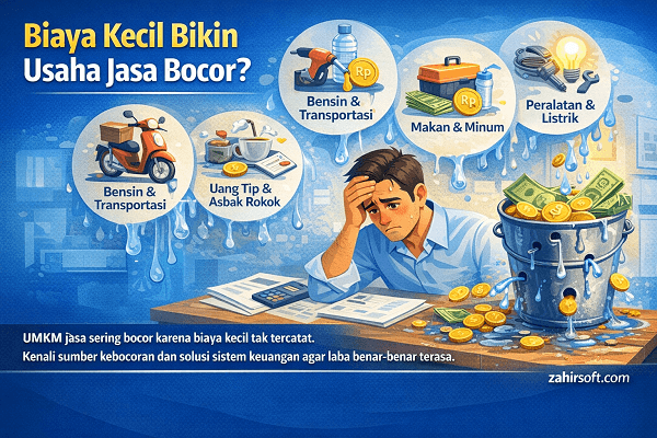 Biaya Kecil yang Terabaikan Justru Membuat Usaha Jadi Bocor