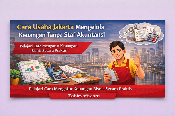 Cara Usaha di Jakarta Mengelola Keuangan Tanpa Staf Akuntansi