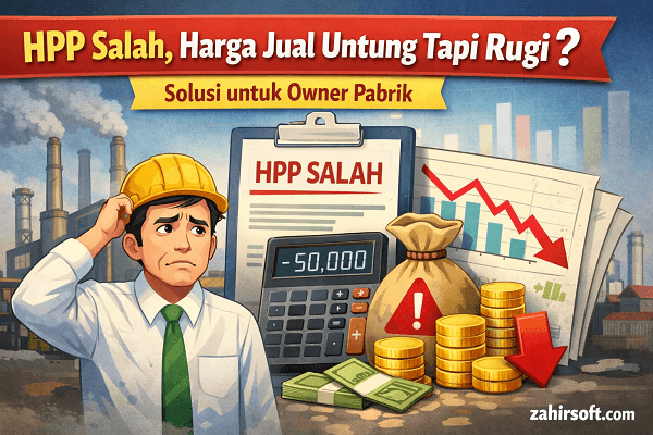 5 Kesalahan Hitung HPP yang Bikin Bisnis Manufaktur Rugi