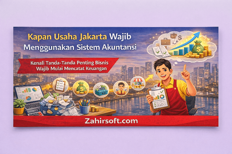 Kapan Usaha Jakarta Wajib Menggunakan Sistem Akuntansi?