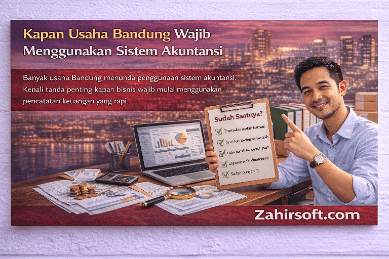 Kapan Usaha Bandung Wajib Menggunakan Sistem Akuntansi