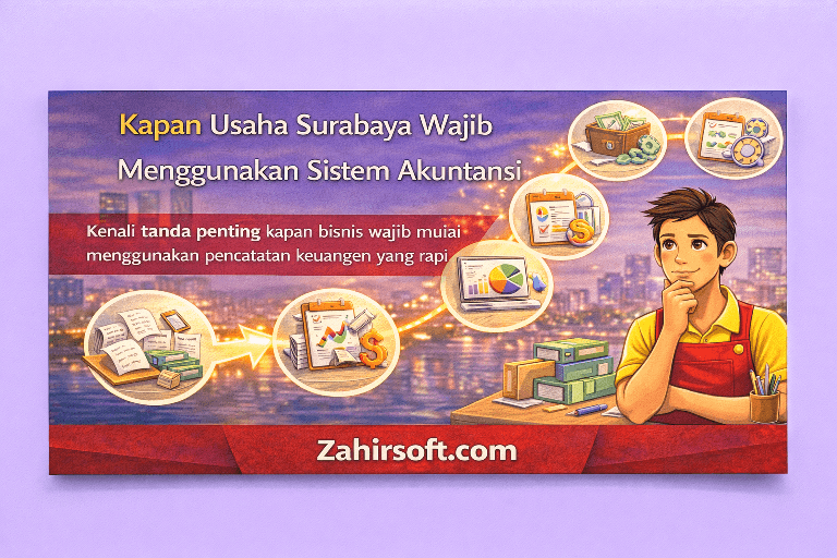 Kapan Usaha Surabaya Wajib Menggunakan Sistem Akuntansi?