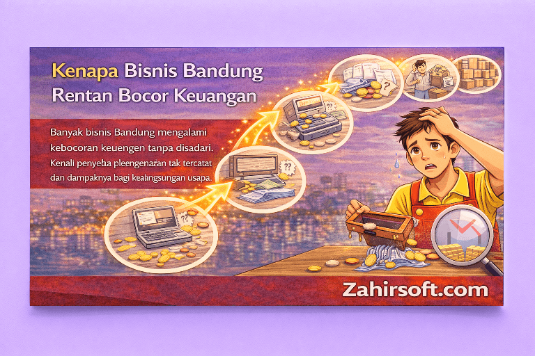 Kenapa Bisnis Bandung Rentan Bocor Keuangan