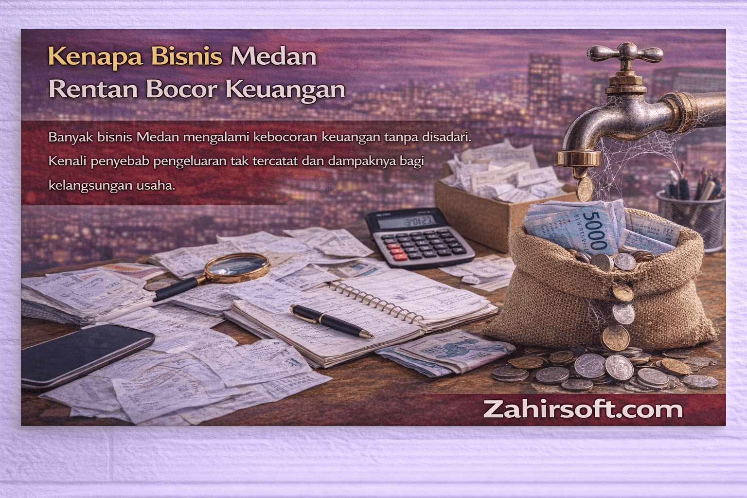 Kenapa Bisnis Medan Rentan Bocor Keuangan