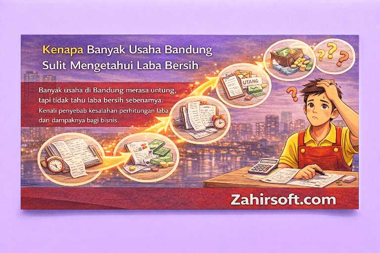 Kenapa Banyak Usaha Bandung Sulit Mengetahui Laba Bersih
