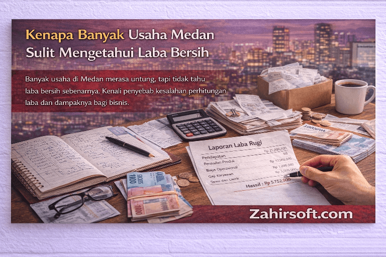 Kenapa Banyak Usaha Medan Sulit Mengetahui Laba Bersih