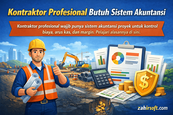 Mengapa Kontraktor Profesional Wajib Punya Sistem Akuntansi Proyek