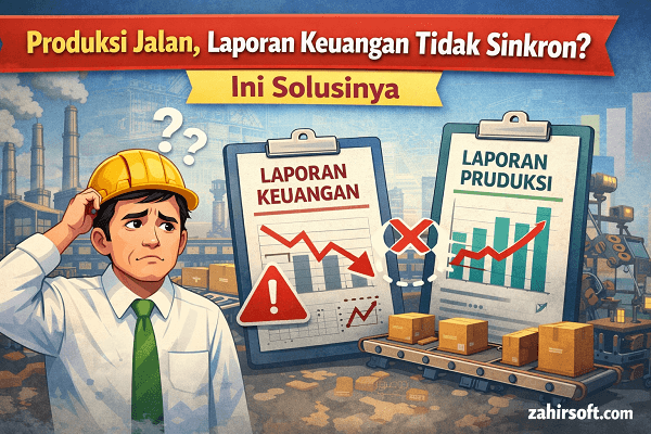 Produksi Jalan, Tapi Laporan Keuangan Tidak Sinkron: Ini Penyebabnya