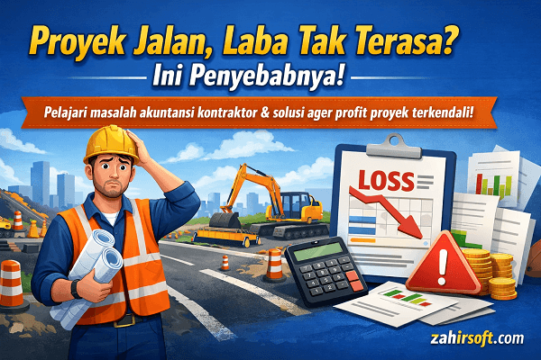 Proyek Jalan, Tapi Laba Tidak Terasa: Masalah Akuntansi yang Sering Dialami Kontraktor