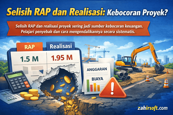 Selisih RAP dan Realisasi Proyek: Di Mana Kebocoran Keuangan Terjadi?