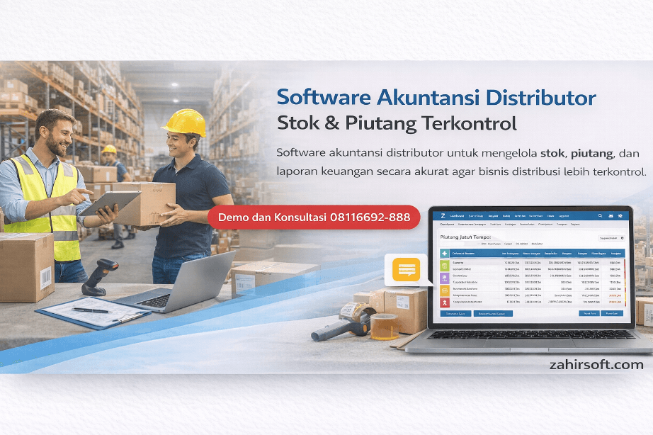 software akuntansi distributor