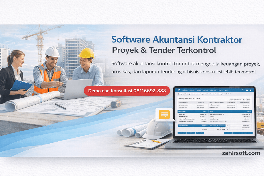 software akuntansi kontraktor
