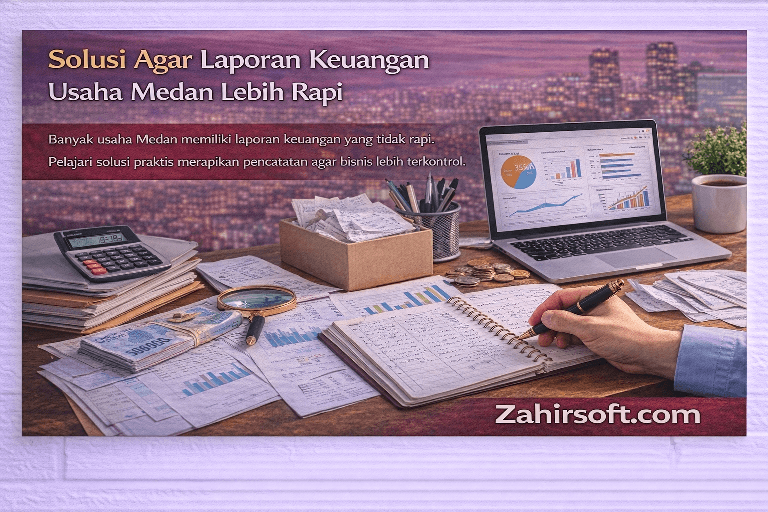 Solusi Agar Laporan Keuangan Usaha Medan Lebih Rapi