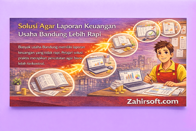 Solusi Agar Laporan Keuangan Usaha Bandung Lebih Rapi