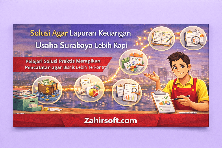 Solusi Agar Laporan Keuangan Usaha Surabaya Lebih Rapi