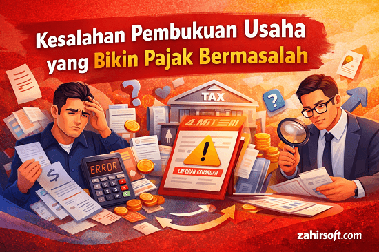 Kesalahan Pembukuan Usaha yang Bisa Membuat Pajak Jadi Bermasalah