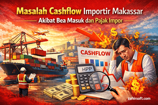 Masalah Cashflow Importir Makassar Akibat Bea Masuk dan Pajak Impor