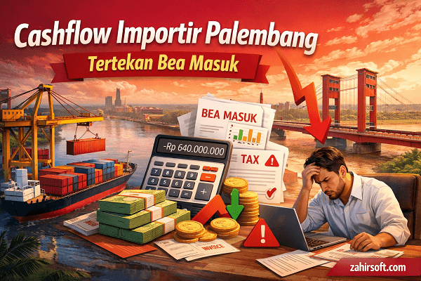 Masalah Cashflow Importir Palembang Akibat Bea Masuk dan Pajak Impor