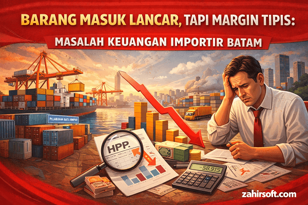 barang masuk lancar margin tipis
