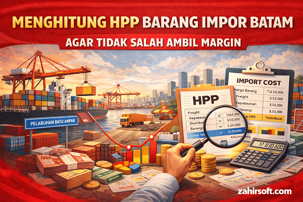 Hitung HPP Impor Batam