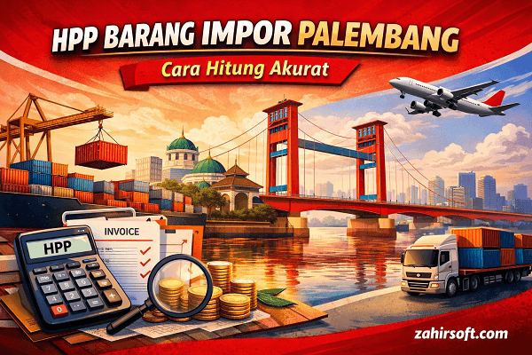 Menghitung HPP Barang Impor Secara Akurat bagi Importir Palembang