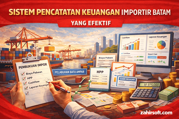 Sistem Pencatatan Keuangan yang Dibutuhkan Importir di Batam agar Bisnis Lebih Terkontrol