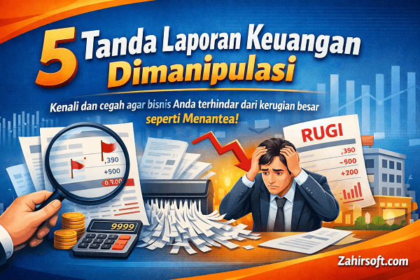 5 Tanda Laporan Keuangan Bisnis Anda Sedang Dimanipulasi