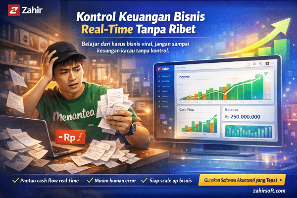 Cara Mengontrol Keuangan Bisnis Secara Real-Time Tanpa Ribet
