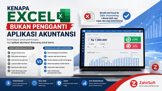 Kenapa Excel Bukan Pengganti Aplikasi Akuntansi