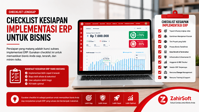 Checklist Kesiapan Implementasi ERP untuk Direktur dan Manajer IT
