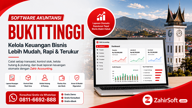 Software Akuntansi Bukittinggi Solusi Kelola Keuangan Bisnis