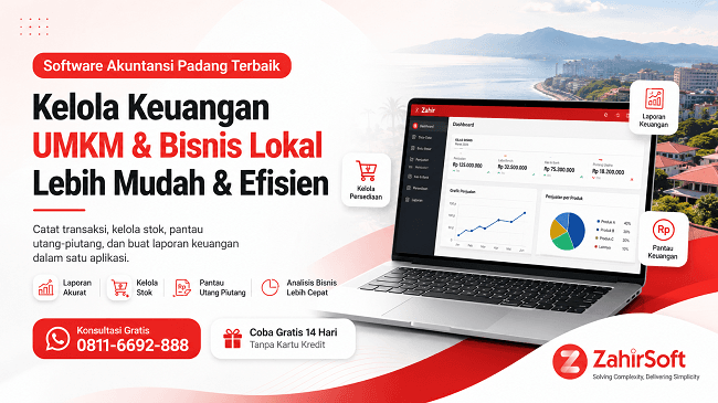 Software Akuntansi Padang Terbaik untuk UMKM & Bisnis Lokal