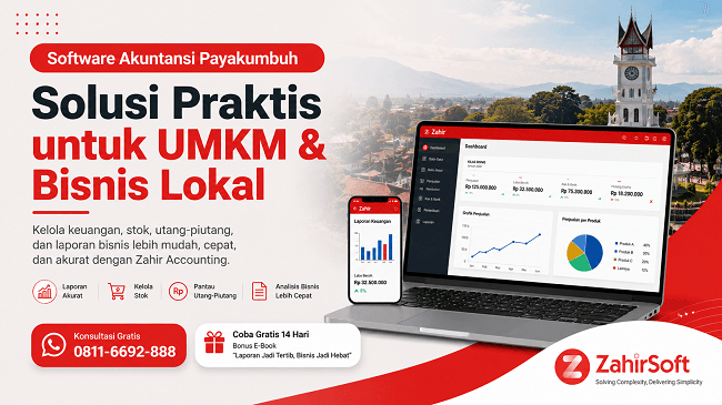 Software Akuntansi Payakumbuh: Solusi UMKM dan Bisnis Lokal