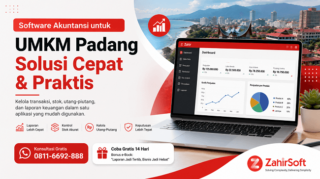 Software Akuntansi untuk UMKM Padang: Solusi Cepat & Praktis