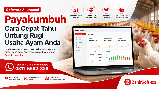 Software Akuntansi Payakumbuh Cara Tahu Untung Rugi Usaha Ayam