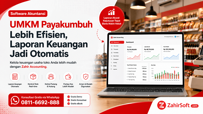 Software Akuntansi UMKM Payakumbuh Laporan Keuangan Jadi Otomatis
