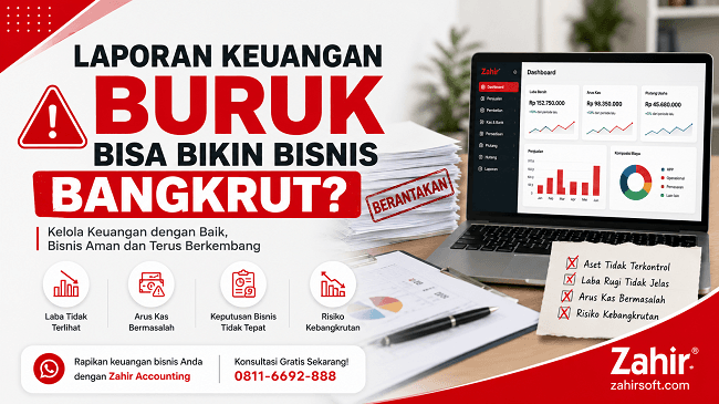 Gagal Mengelola Laporan Keuangan Berakibat Fatal untuk Bisnis