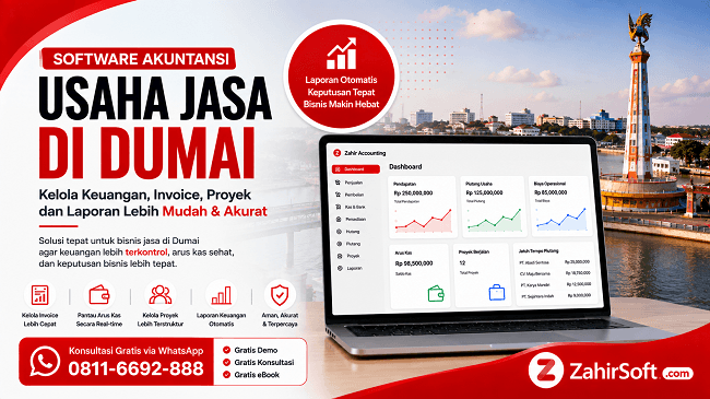 Software Akuntansi Usaha Jasa di Dumai: Kelola Keuangan Lebih Mudah dan Terukur
