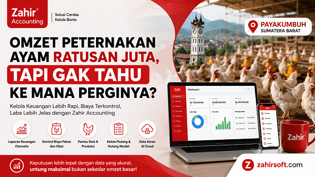 omzet peternakan ratusan juta, laba tidak jelas