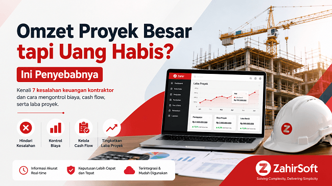 Omzet Proyek Besar tapi Uang Habis? Kesalahan Keuangan Kontraktor